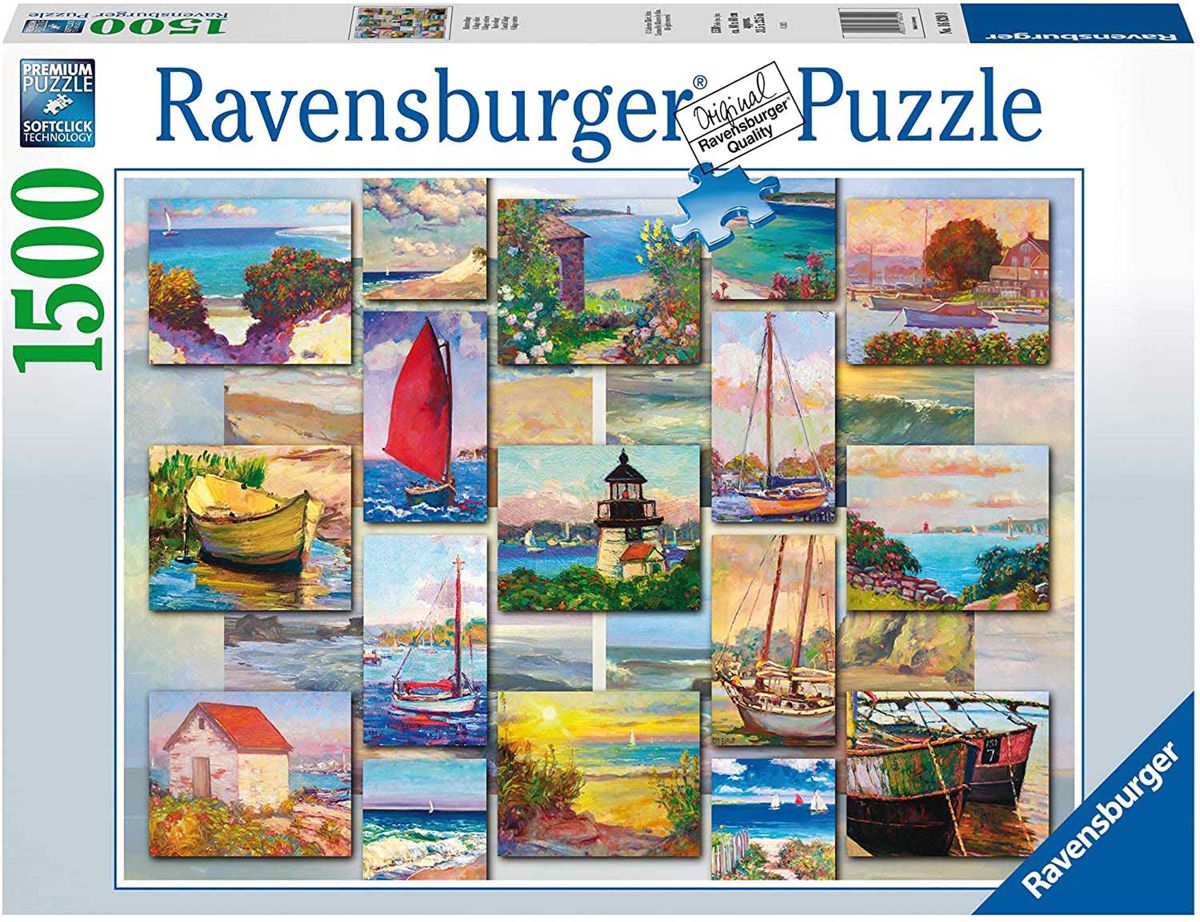 Ravensburger 1500 Piece Puzzle - Coastal Collage