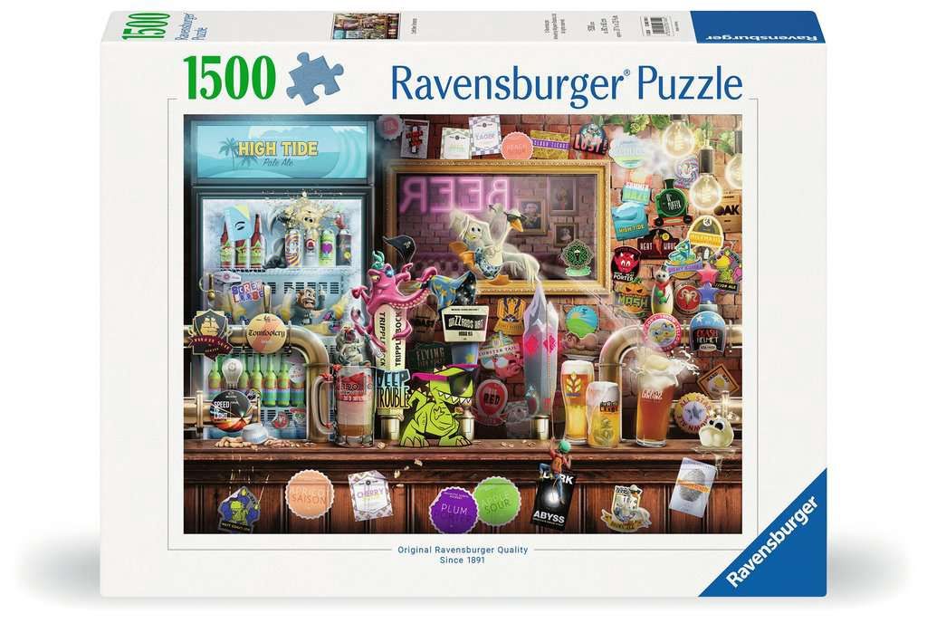 Ravensburger 1500 Piece Puzzle - Craft Beer Bonanza