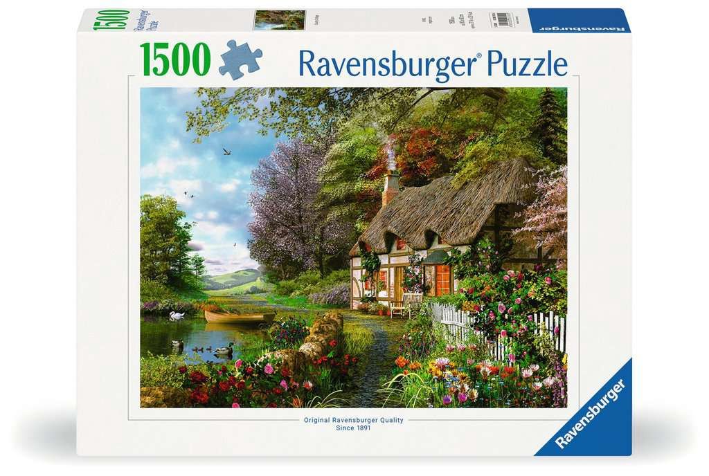 Ravensburger 1500 Piece Puzzle - Country Cottage