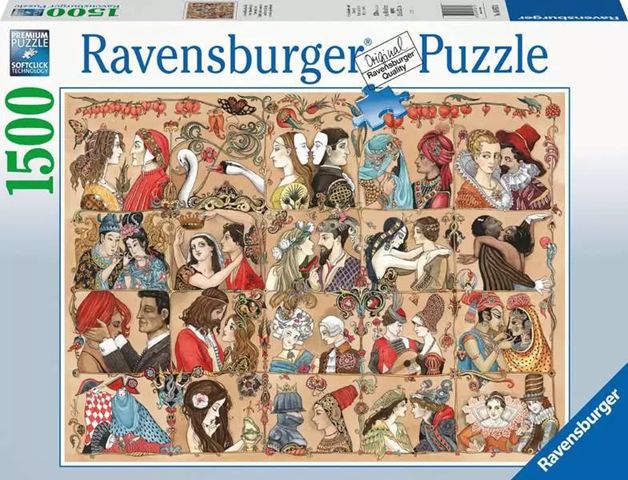 Ravensburger 1500 Piece Puzzle - Love Through the Ages