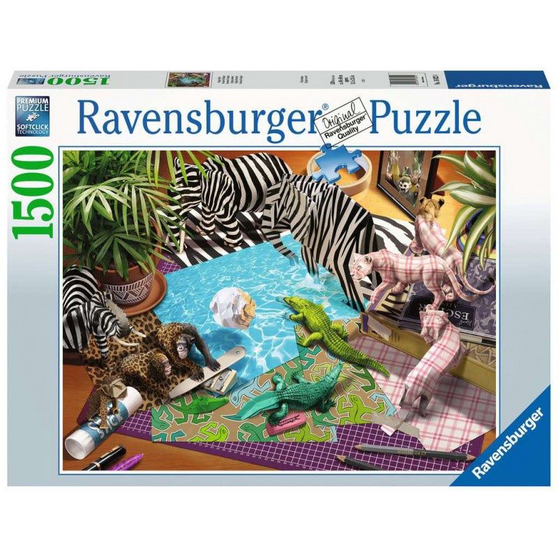 Ravensburger 1500 Piece Puzzle - Origami Adventure