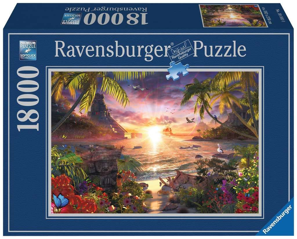Ravensburger 18000 Piece Puzzle - Paradise Sunset!
