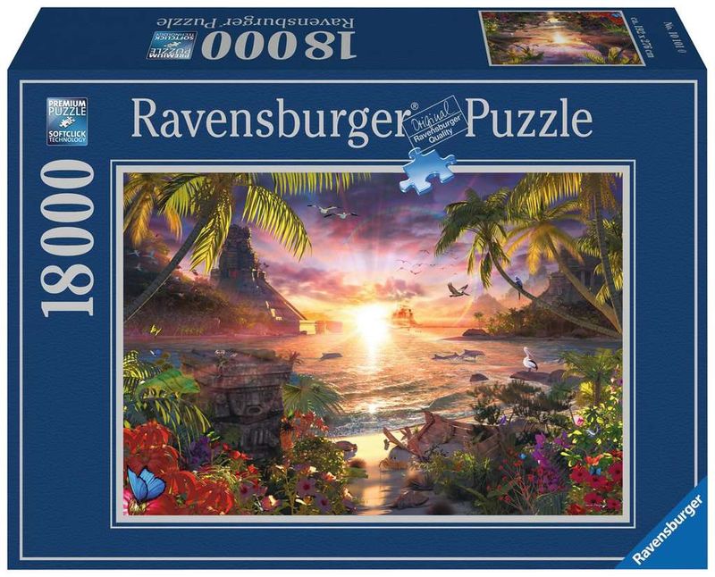 Ravensburger 18000 Piece Puzzle - Paradise Sunset!