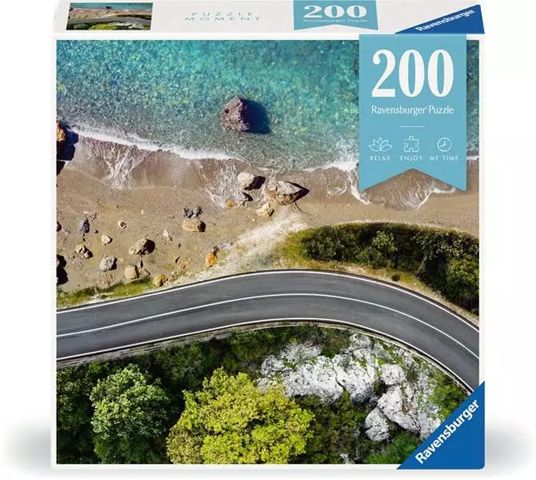 Ravensburger 200 Piece Puzzle - Puzzle Moments: Beach Road