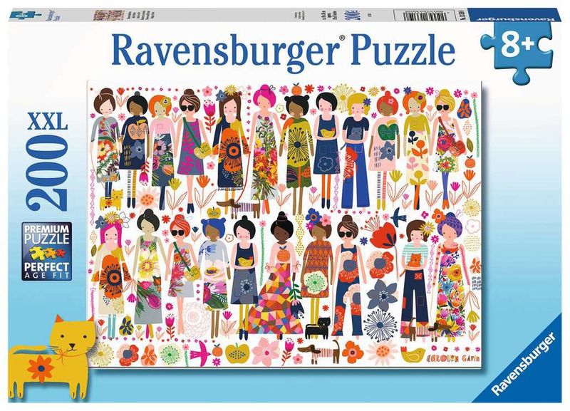 Ravensburger 200 Piece Puzzle - Flowers and Friends