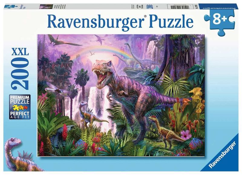 Ravensburger 200 Piece Puzzle - King of the Dinosaurs
