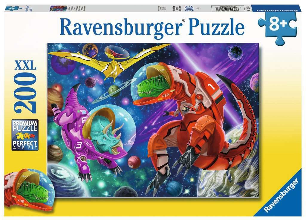 Ravensburger 200 Piece Puzzle - Space Dinosaurs
