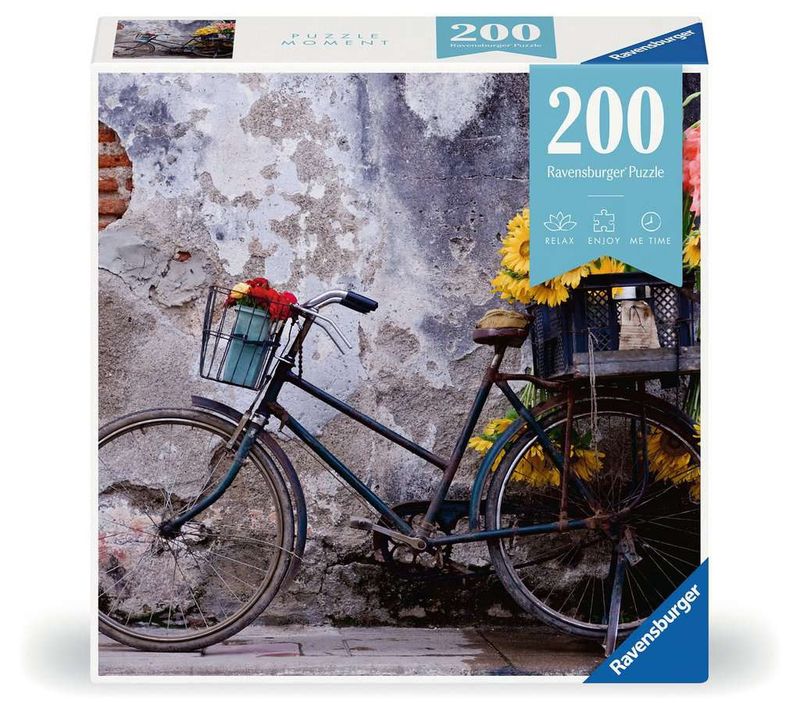 Ravensburger 200 Piece Puzzle - Puzzle Moments: Bicycle