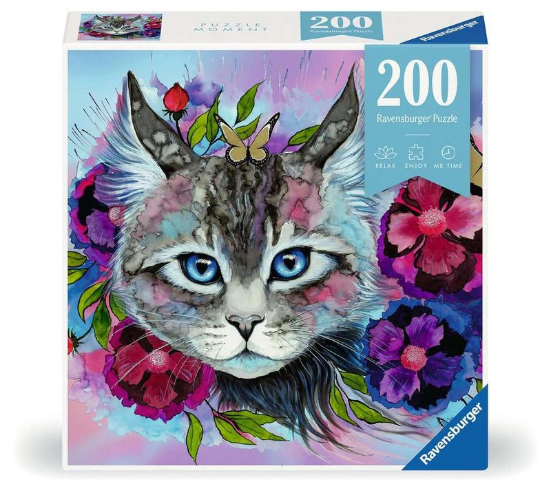 Ravensburger 200 Piece Puzzle - Puzzle Moments: Cateye