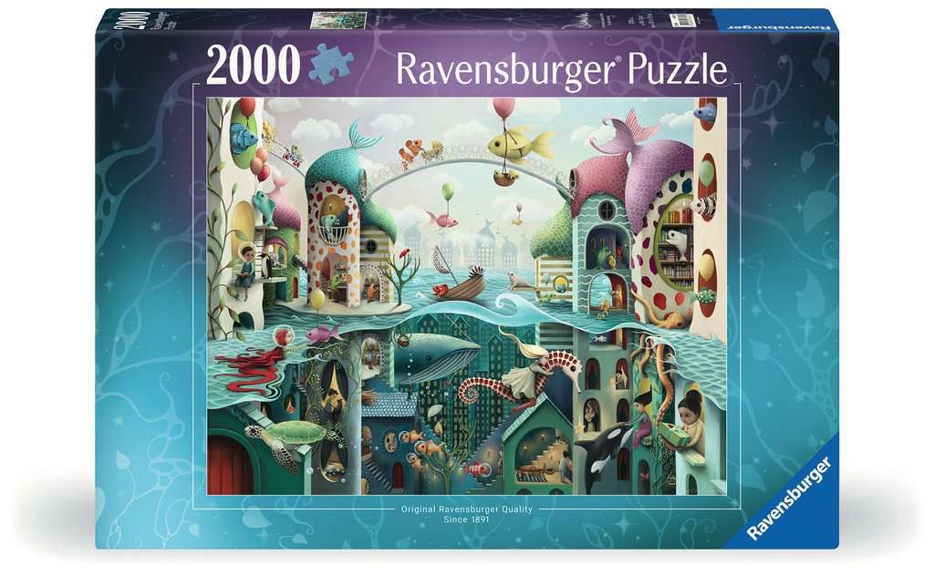 Ravensburger 2000 Piece Puzzle - If Fish Could Walk