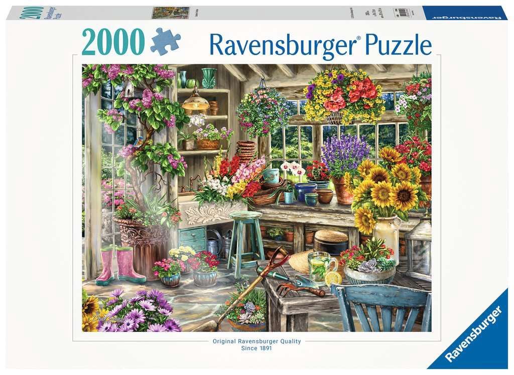 Ravensburger 2000 Piece Puzzle - Gardener’s Paradise