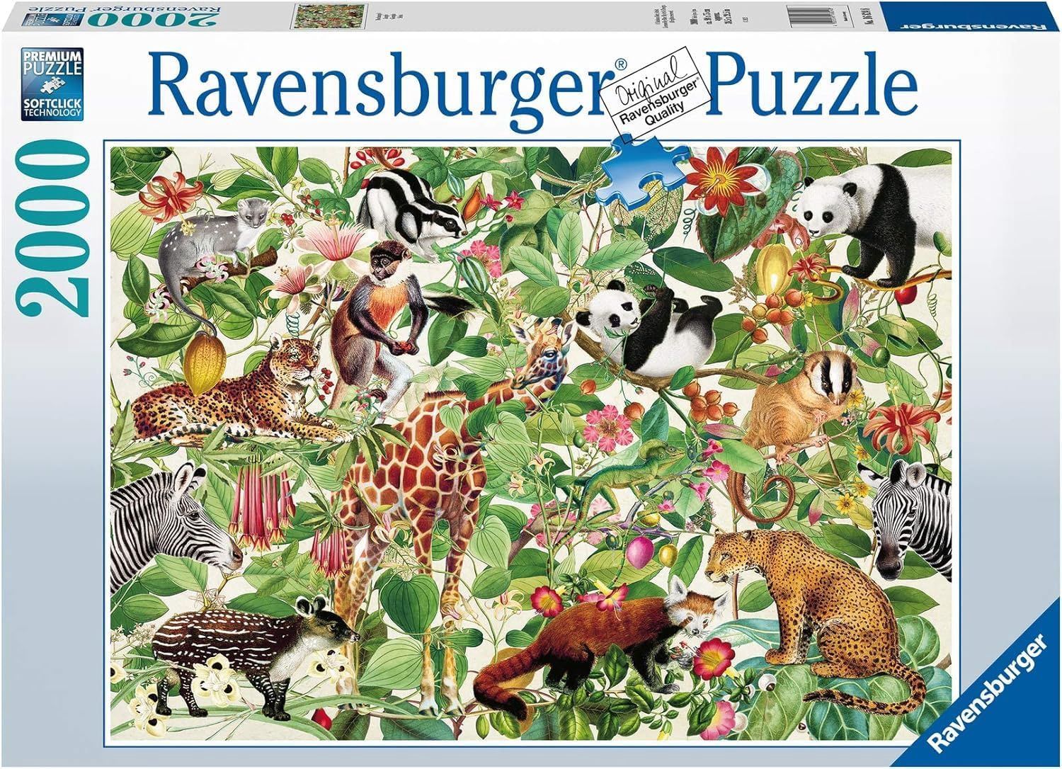 Ravensburger 2000 Piece Puzzle - Jungle