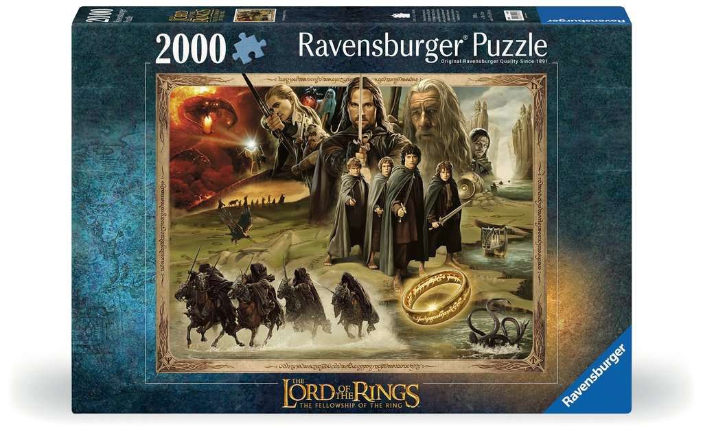 Ravensburger 2000 Piece Puzzle - Lord of the Rings: Fellowship of the Ring