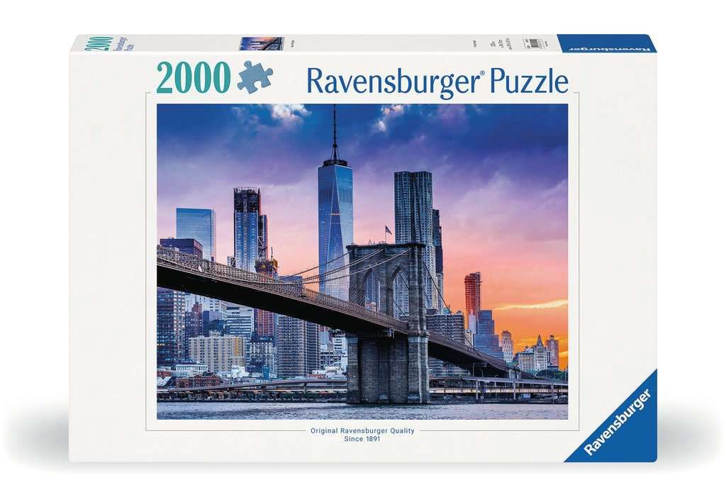 Ravensburger 2000 Piece Puzzle - New York Skyline