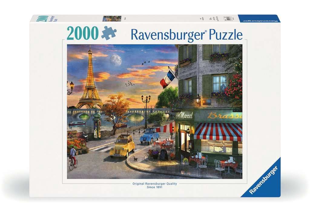 Ravensburger 2000 Piece Puzzle - Paris Sunset