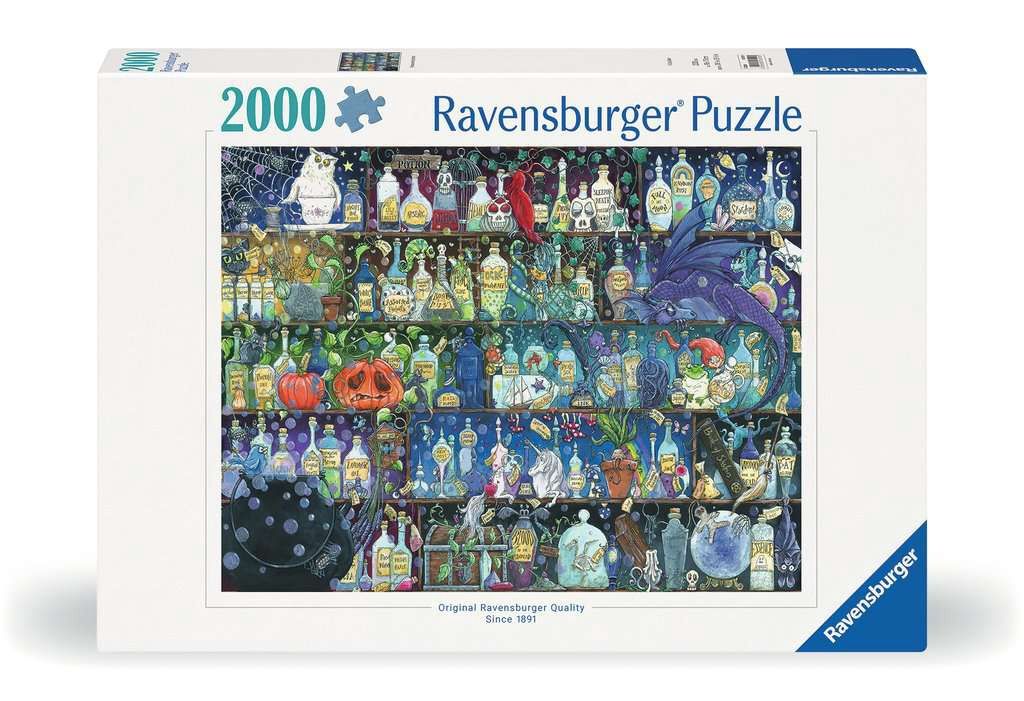 Ravensburger 2000 Piece Puzzle - Poisons And Potions