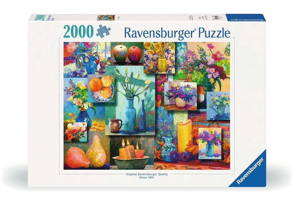 Ravensburger 2000 Piece Puzzle - Still Life Beauty