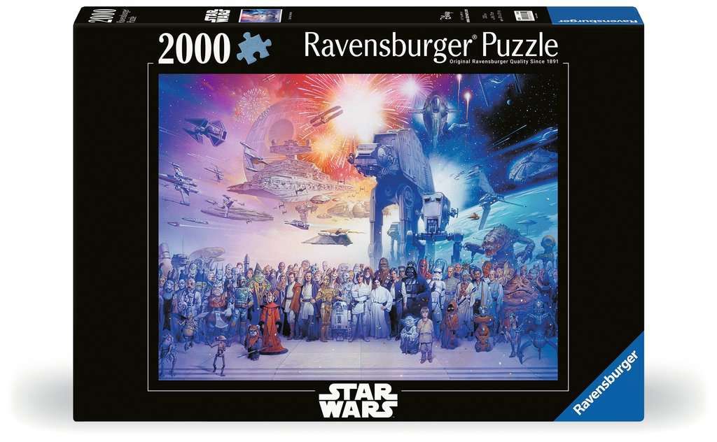 Ravensburger 2000 Piece Puzzle - Star Wars Universe