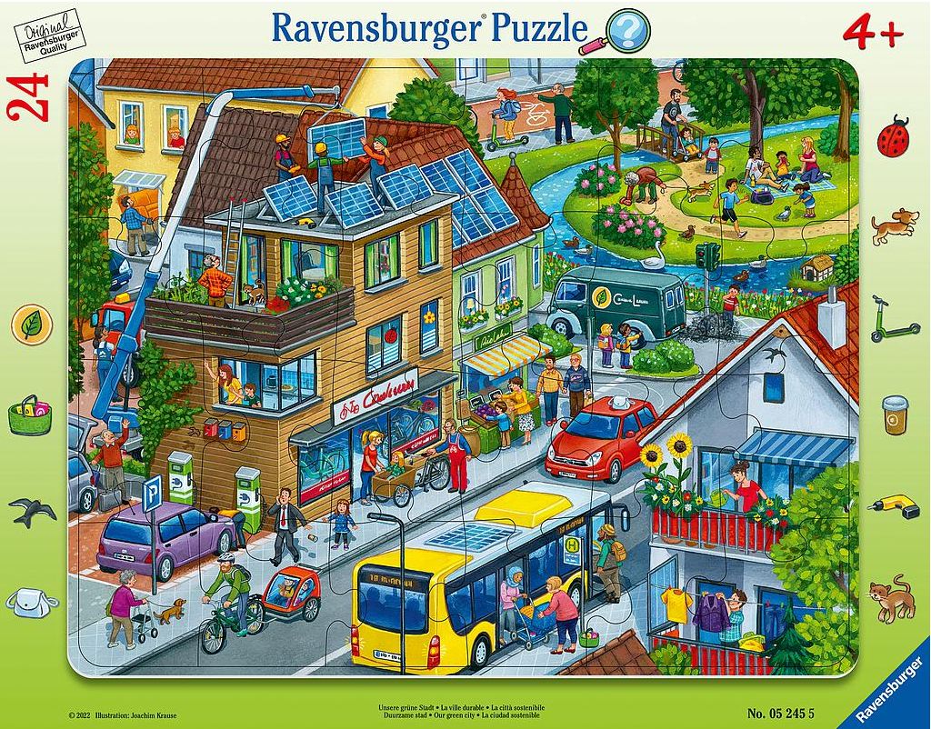 Ravensburger 24 Piece Tray Puzzle - Our Green City