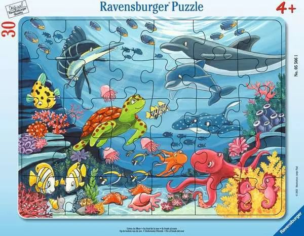 Ravensburger 30 Piece Tray Puzzle - Underwater Friends