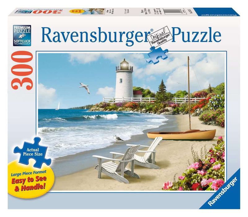 Ravensburger 300 Large Piece Puzzle - Sunlit Shores