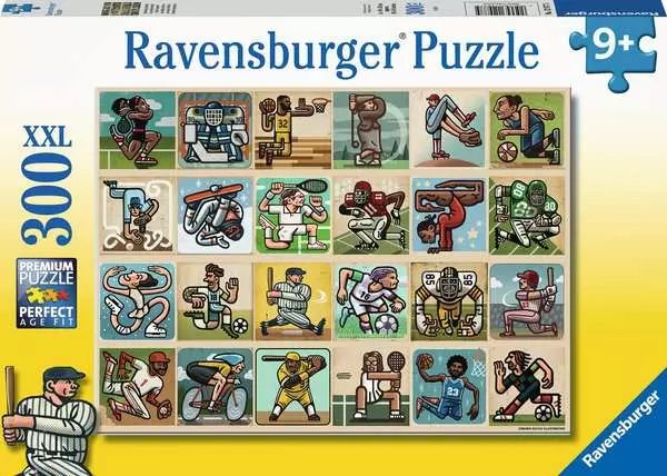 Ravensburger 300 Piece Puzzle - Awesome Athletes