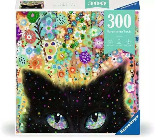 Ravensburger 300 Piece Puzzle - Puzzle Moments: Kaleidoscope Kitty