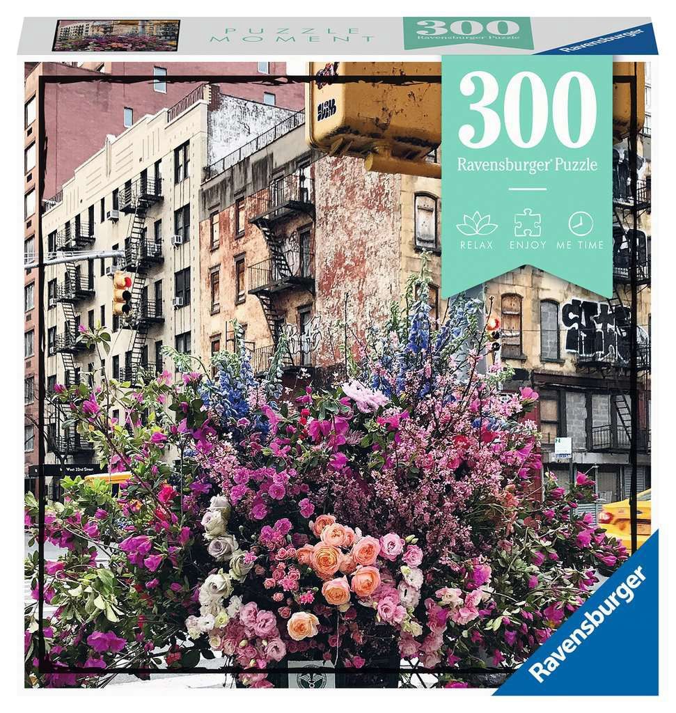 Ravensburger 300 Piece Puzzle - Puzzle Moments: Flowers in New York
