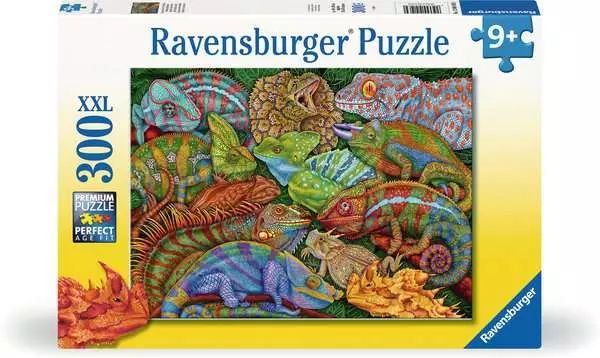 Ravensburger 300 Piece Puzzle - Riveting Reptiles