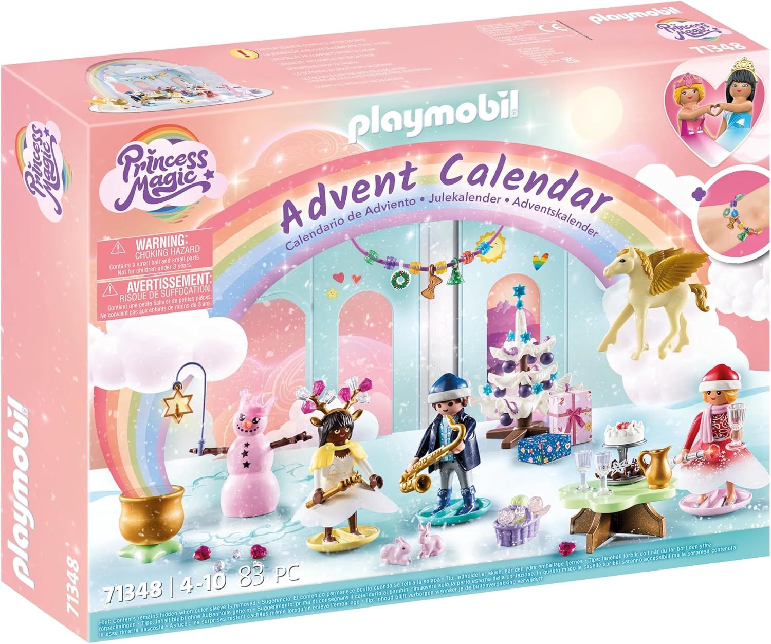Playmobil Advent Calendar 71348 - Christmas Under the Rainbow