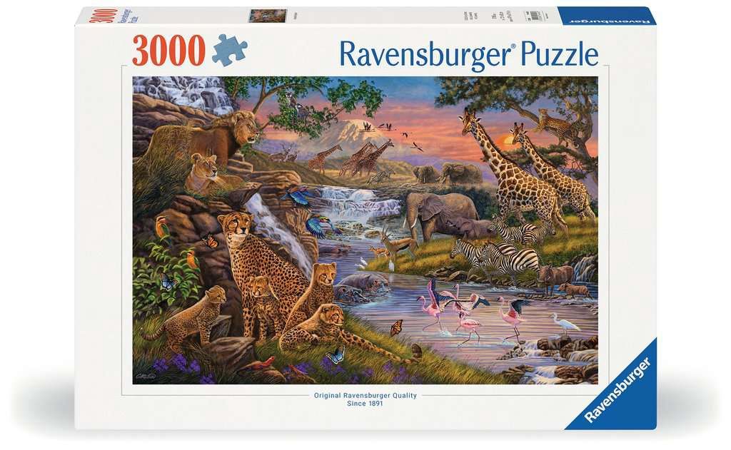 Ravensburger 3000 Piece Puzzle - Animal Kingdom