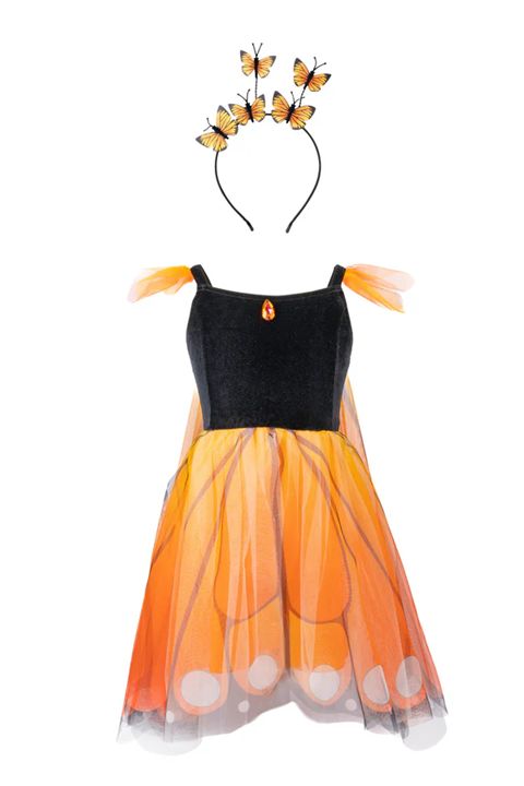 Great Pretenders - Monarch Butterfly Twirl Dress with Wings &amp; Headband