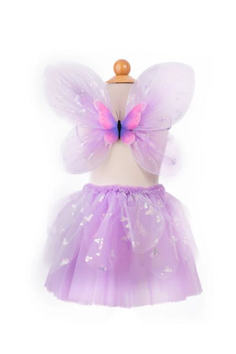 Great Pretenders - Lilac Flutter Butterfly Skirt &amp; Wings
