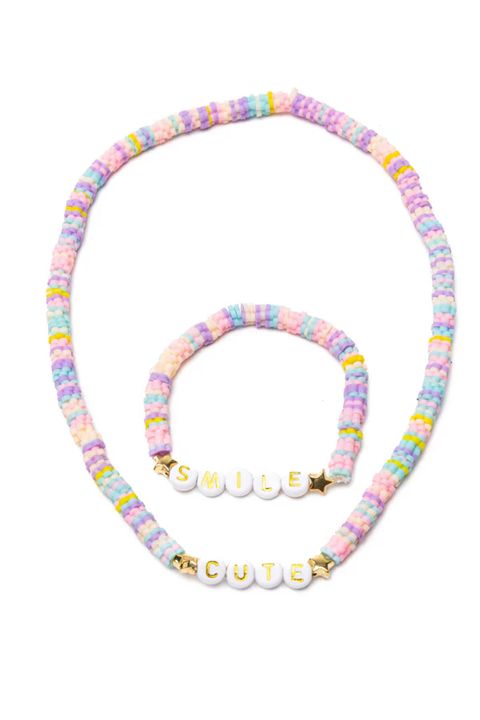 Great Pretenders - Cute Smile Necklace &amp; Bracelet Set
