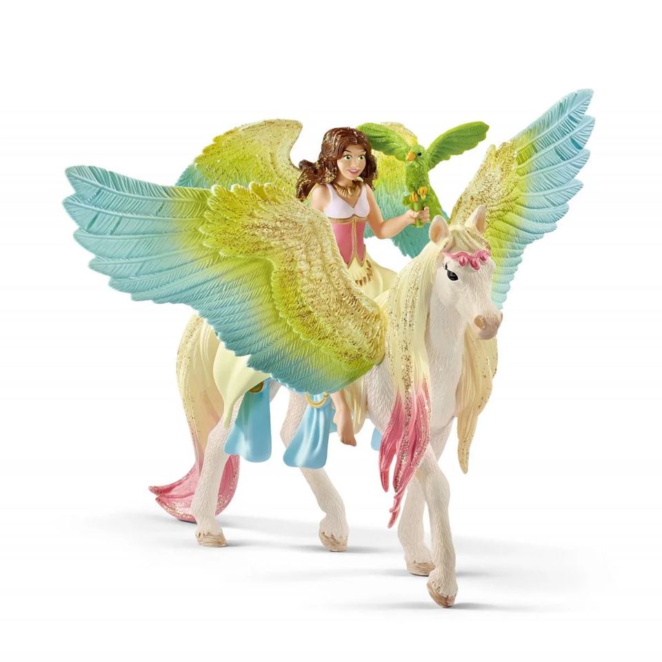 Schleich - Fairy Surah with Glitter Pegasus