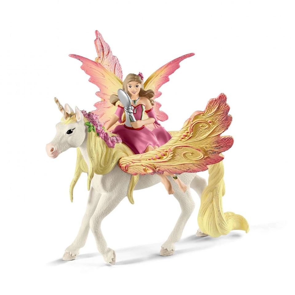 Schleich - Feya with Pegasus Unicorn