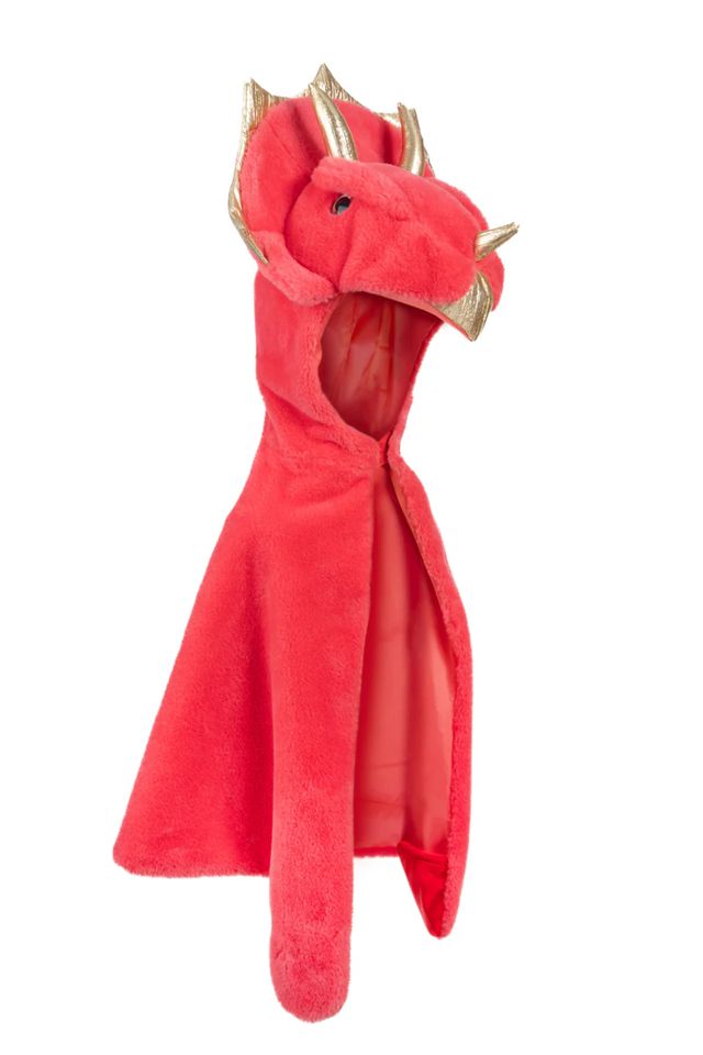Great Pretenders - Red Triceratops Cuddle Cape