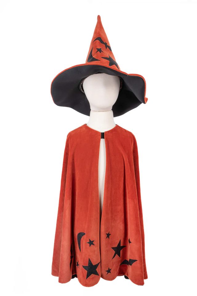 Great Pretenders - Autumn Embers Wizard Cape and Hat