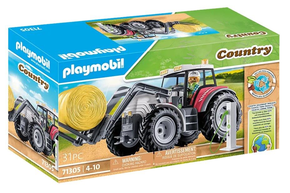 Playmobil Country 71305 - Large Tractor with Accessories