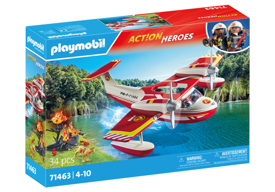Playmobil Action Heroes 71463 - Firefighting Seaplane
