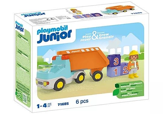 Playmobil Junior 71685 - Dump Truck