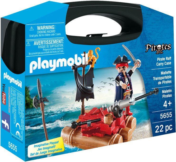 Playmobil Pirates 5655 - Pirate Raft Carry Case