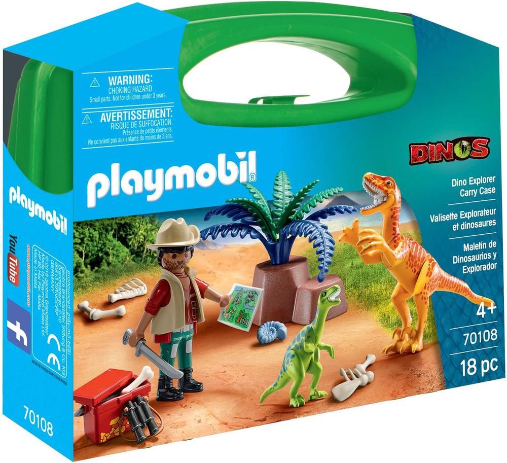 Playmobil Dinos 70108 - Dino Explorer Carry Case
