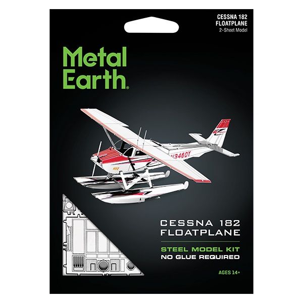 Metal Earth - Cessna 182 Floatplane