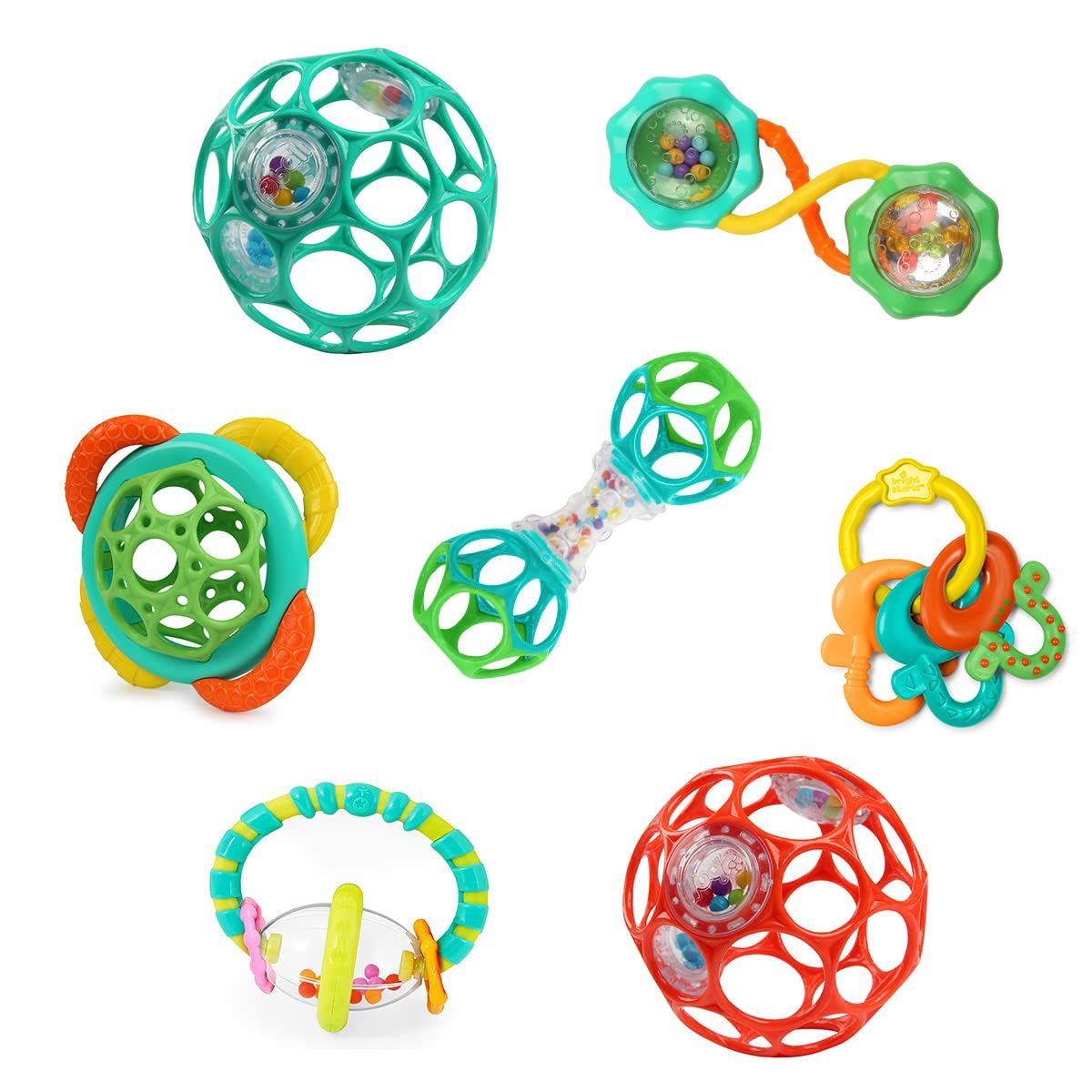 Bright Starts - Soothers &amp; Shakers 7-Piece Gift Set
