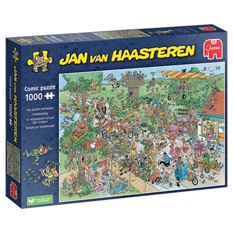 Jumbo 1000  Piece Puzzle - Big Garden Birdwatch