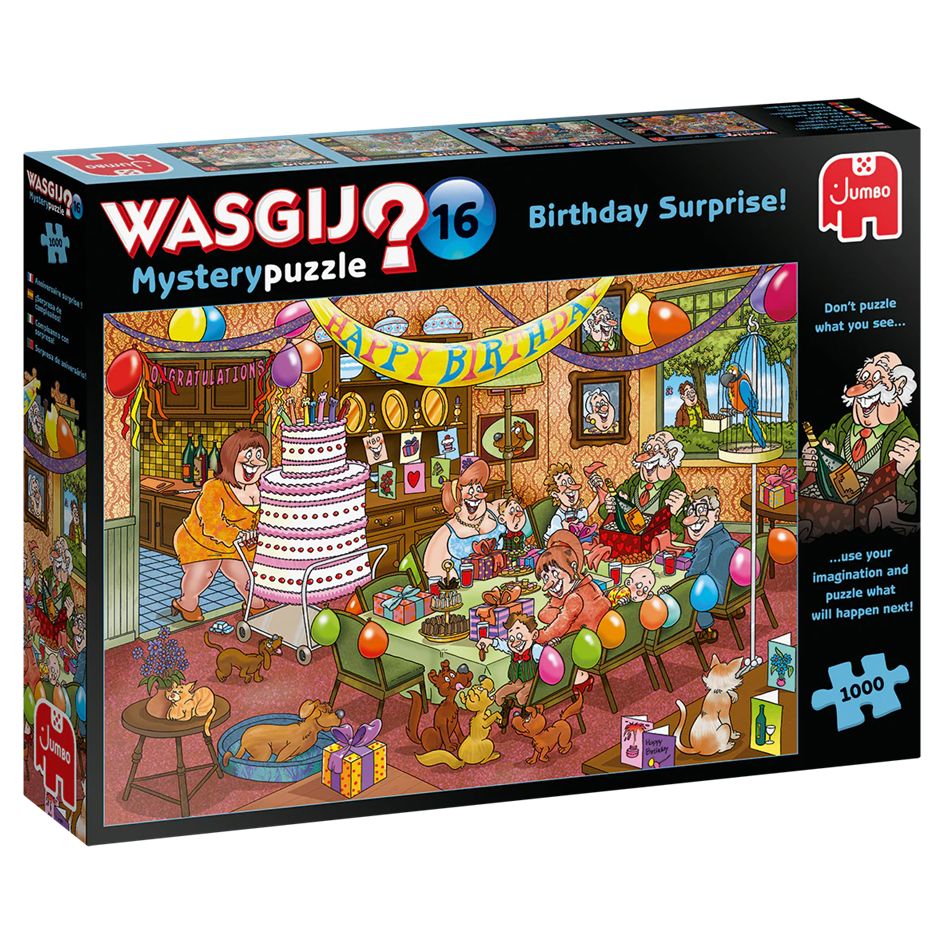 Wasgij 1000 Piece Puzzle - Birthday Surprise