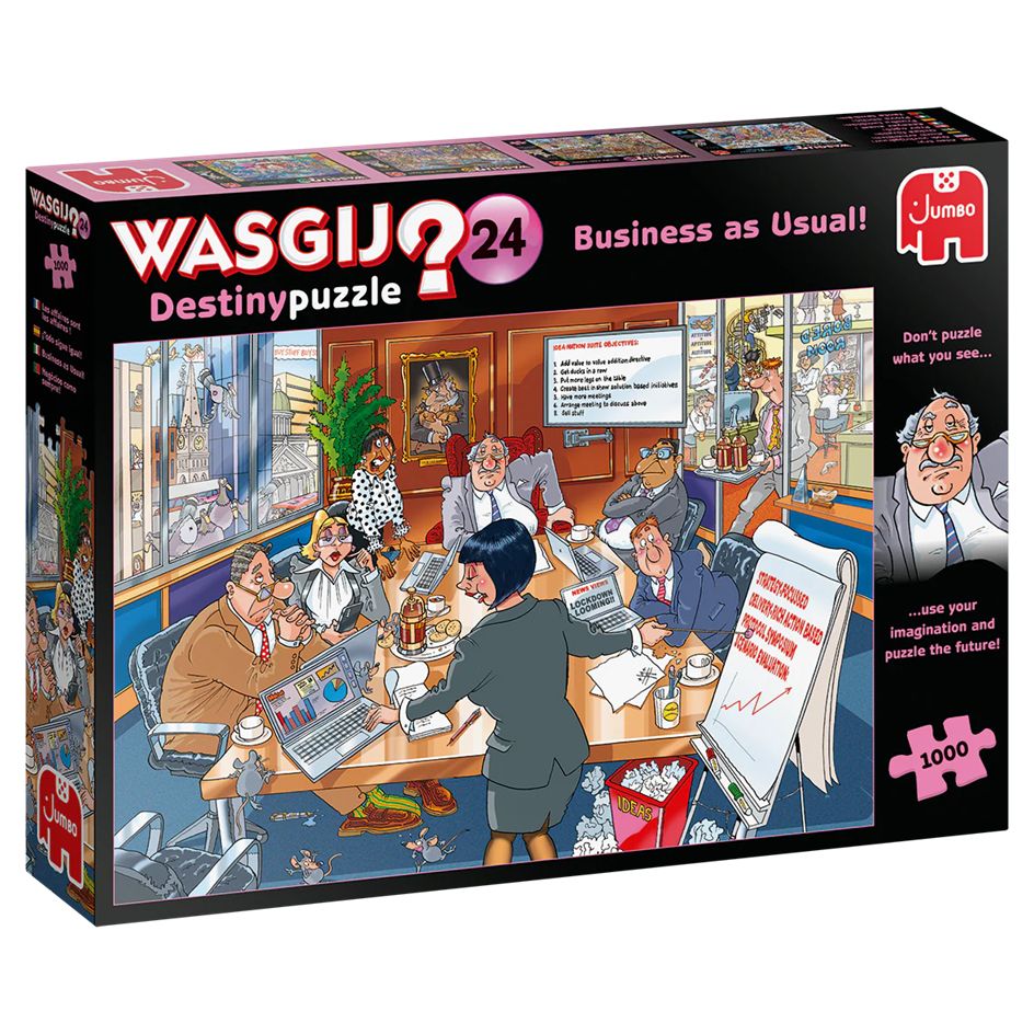Wasgij 1000 Piece Puzzle - Business as Usual!