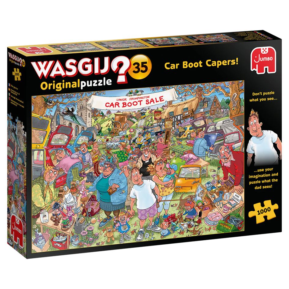 Wasgij 1000 Piece Puzzle - Car Boot Capers!