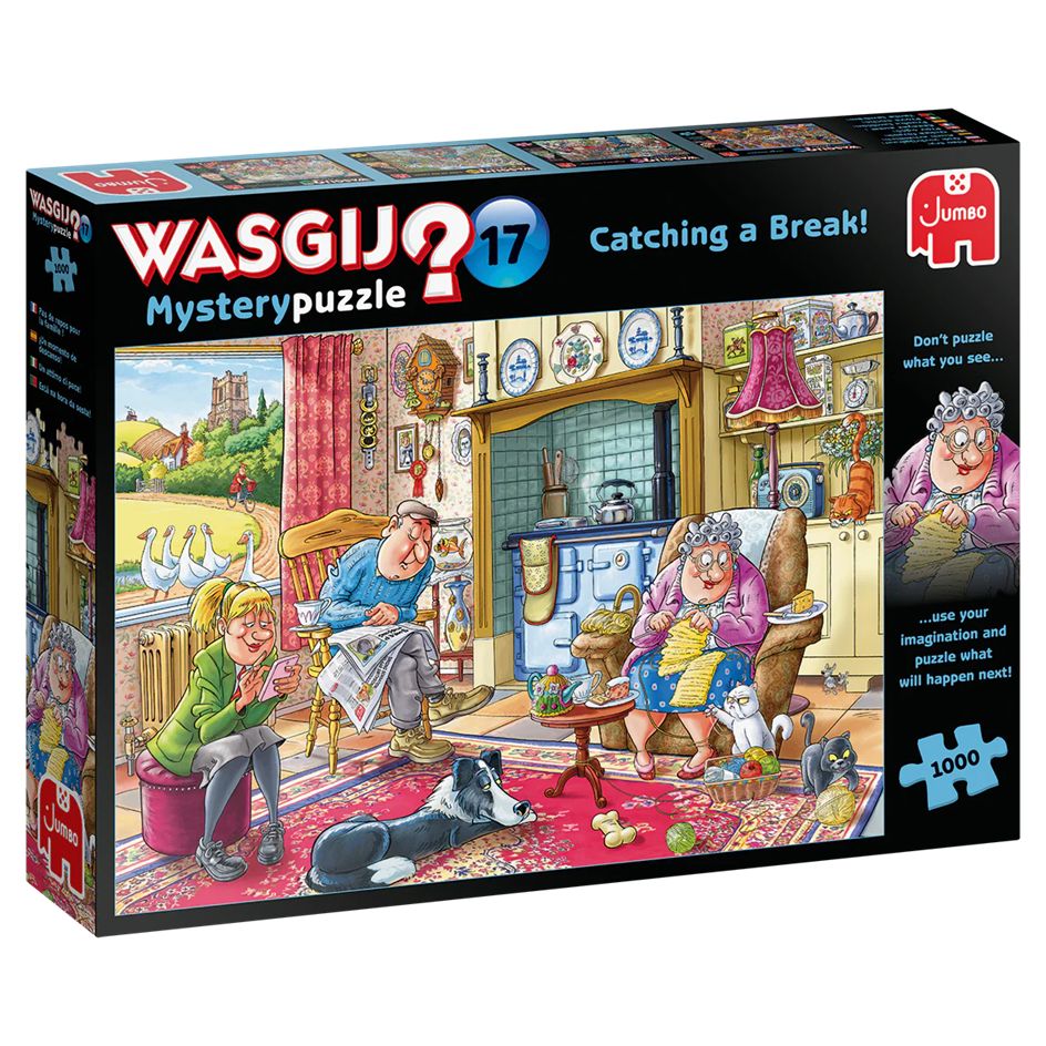 Wasgij 1000 Piece Puzzle - Catching a Break!